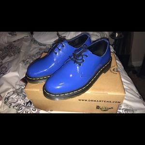 Dr Marten size women’s 6 indigo blue shoes